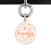 Bailey & Bone Pet ID Tag Summer Terrazzo Pet Tag