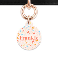 Bailey & Bone Pet ID Tag Summer Terrazzo Pet Tag