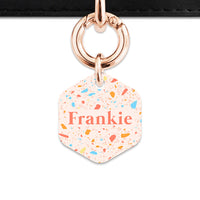 Bailey & Bone Pet ID Tag Summer Terrazzo Pet Tag
