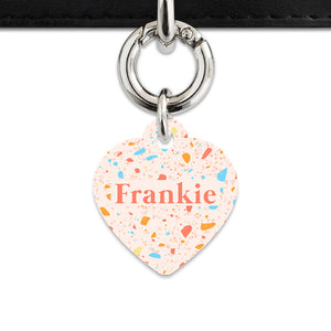 Bailey & Bone Pet ID Tag Summer Terrazzo Pet Tag