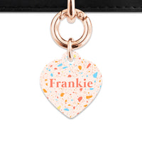 Bailey & Bone Pet ID Tag Summer Terrazzo Pet Tag