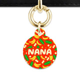 Bailey&Bone Pet Tag Bananas Pattern Pet Tag