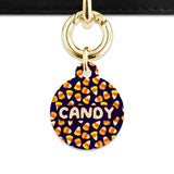 Bailey & Bone Pet Tag Candy Corn Pattern Pet Tag