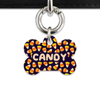Bailey & Bone Pet Tag Candy Corn Pattern Pet Tag