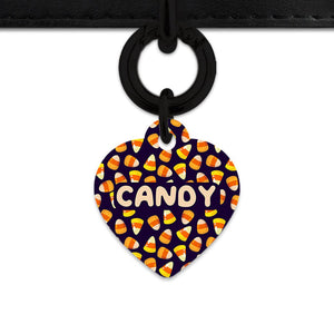 Bailey & Bone Pet Tag Candy Corn Pattern Pet Tag