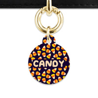 Bailey & Bone Pet Tag Candy Corn Pattern Pet Tag