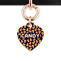Bailey & Bone Pet Tag Candy Corn Pattern Pet Tag