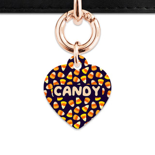Bailey & Bone Pet Tag Candy Corn Pattern Pet Tag