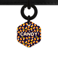Bailey & Bone Pet Tag Candy Corn Pattern Pet Tag