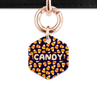 Bailey & Bone Pet Tag Candy Corn Pattern Pet Tag