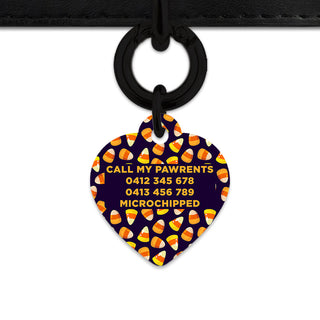 Bailey & Bone Pet Tag Candy Corn Pattern Pet Tag