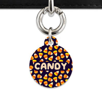 Bailey & Bone Pet Tag Candy Corn Pattern Pet Tag