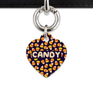 Bailey & Bone Pet Tag Candy Corn Pattern Pet Tag