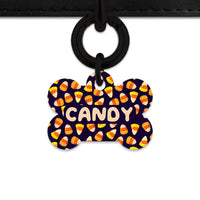 Bailey & Bone Pet Tag Candy Corn Pattern Pet Tag