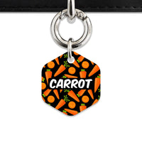 Bailey & Bone Pet Tag Carrots Pattern Pet Tag