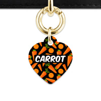 Bailey & Bone Pet Tag Carrots Pattern Pet Tag