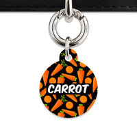 Bailey & Bone Pet Tag Carrots Pattern Pet Tag