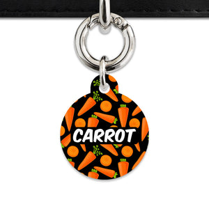 Bailey & Bone Pet Tag Carrots Pattern Pet Tag