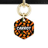 Bailey & Bone Pet Tag Carrots Pattern Pet Tag