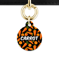 Bailey & Bone Pet Tag Carrots Pattern Pet Tag
