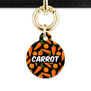 Bailey & Bone Pet Tag Carrots Pattern Pet Tag