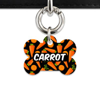 Bailey & Bone Pet Tag Carrots Pattern Pet Tag