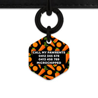 Bailey & Bone Pet Tag Carrots Pattern Pet Tag