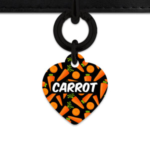 Bailey & Bone Pet Tag Carrots Pattern Pet Tag