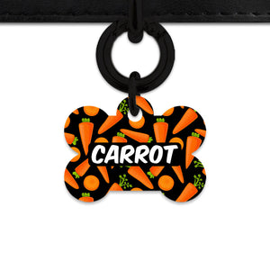 Bailey & Bone Pet Tag Carrots Pattern Pet Tag