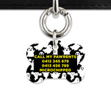Bailey & Bone Pet Tag Ghost Pattern Pet Tag
