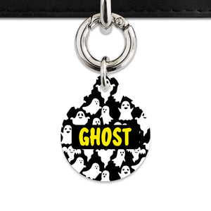 Bailey & Bone Pet Tag Ghost Pattern Pet Tag