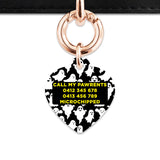 Bailey & Bone Pet Tag Ghost Pattern Pet Tag
