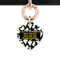 Bailey & Bone Pet Tag Ghost Pattern Pet Tag