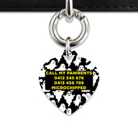 Bailey & Bone Pet Tag Ghost Pattern Pet Tag