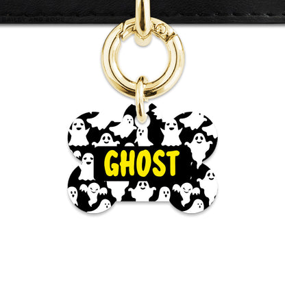 Bailey & Bone Pet Tag Ghost Pattern Pet Tag