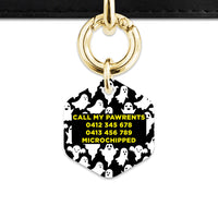 Bailey & Bone Pet Tag Ghost Pattern Pet Tag