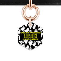 Bailey & Bone Pet Tag Ghost Pattern Pet Tag