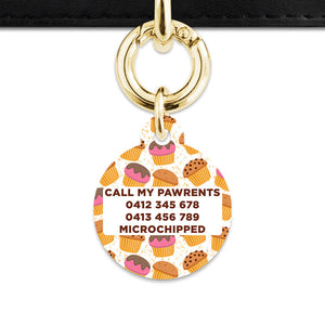 Bailey&Bone Pet Tag Muffin Pattern Pet Tag
