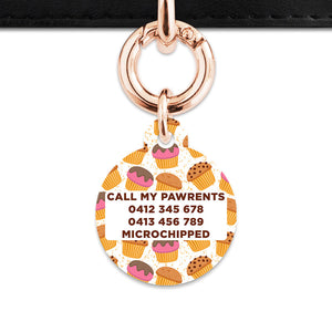 Bailey&Bone Pet Tag Muffin Pattern Pet Tag