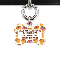 Bailey&Bone Pet Tag Muffin Pattern Pet Tag