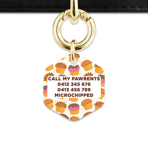 Bailey&Bone Pet Tag Muffin Pattern Pet Tag