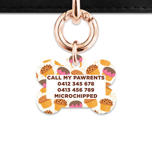 Bailey&Bone Pet Tag Muffin Pattern Pet Tag