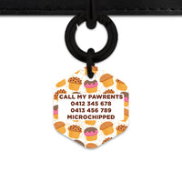 Bailey&Bone Pet Tag Muffin Pattern Pet Tag