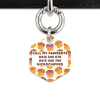 Bailey&Bone Pet Tag Muffin Pattern Pet Tag