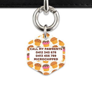 Bailey&Bone Pet Tag Muffin Pattern Pet Tag