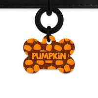 Bailey & Bone Pet Tag Pumpkin Pattern Pet Tag