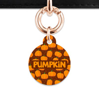Bailey & Bone Pet Tag Pumpkin Pattern Pet Tag