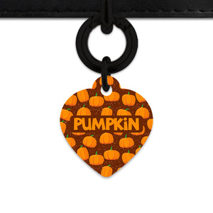 Bailey & Bone Pet Tag Pumpkin Pattern Pet Tag