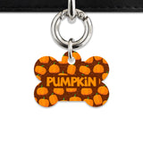 Bailey & Bone Pet Tag Pumpkin Pattern Pet Tag