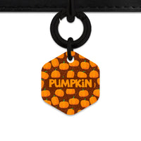 Bailey & Bone Pet Tag Pumpkin Pattern Pet Tag